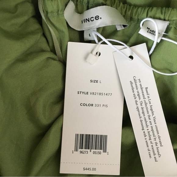 NWT Vince Draped Neck Halter Dress - Picture 16 of 16